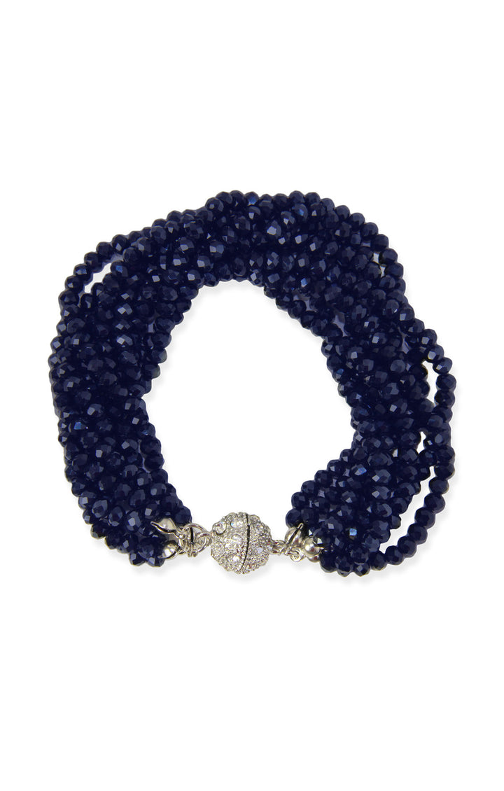 Simply Crystal Multi Strand Bracelet