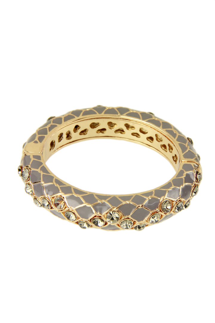 Embellished Crystal Bangle Bracelet
