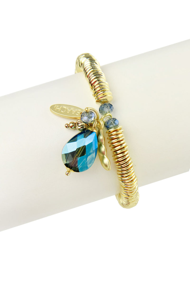 Blue Pea Pod Bracelet