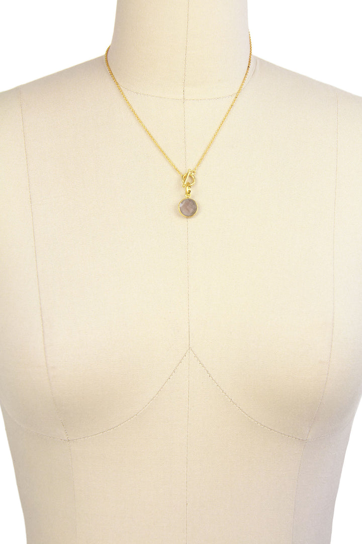 Round Pendant Necklace