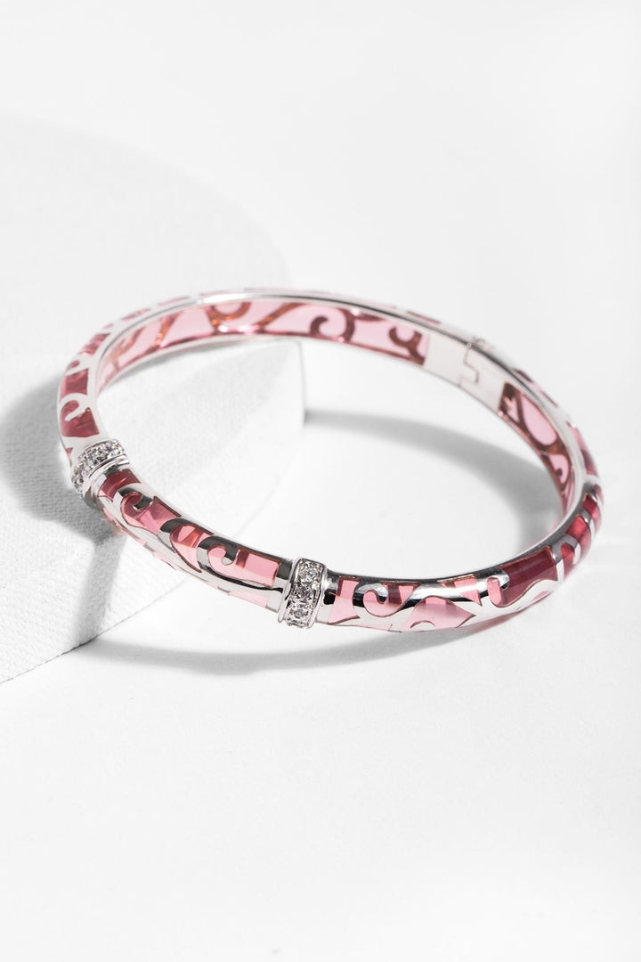 Resin Plant Line Bangle