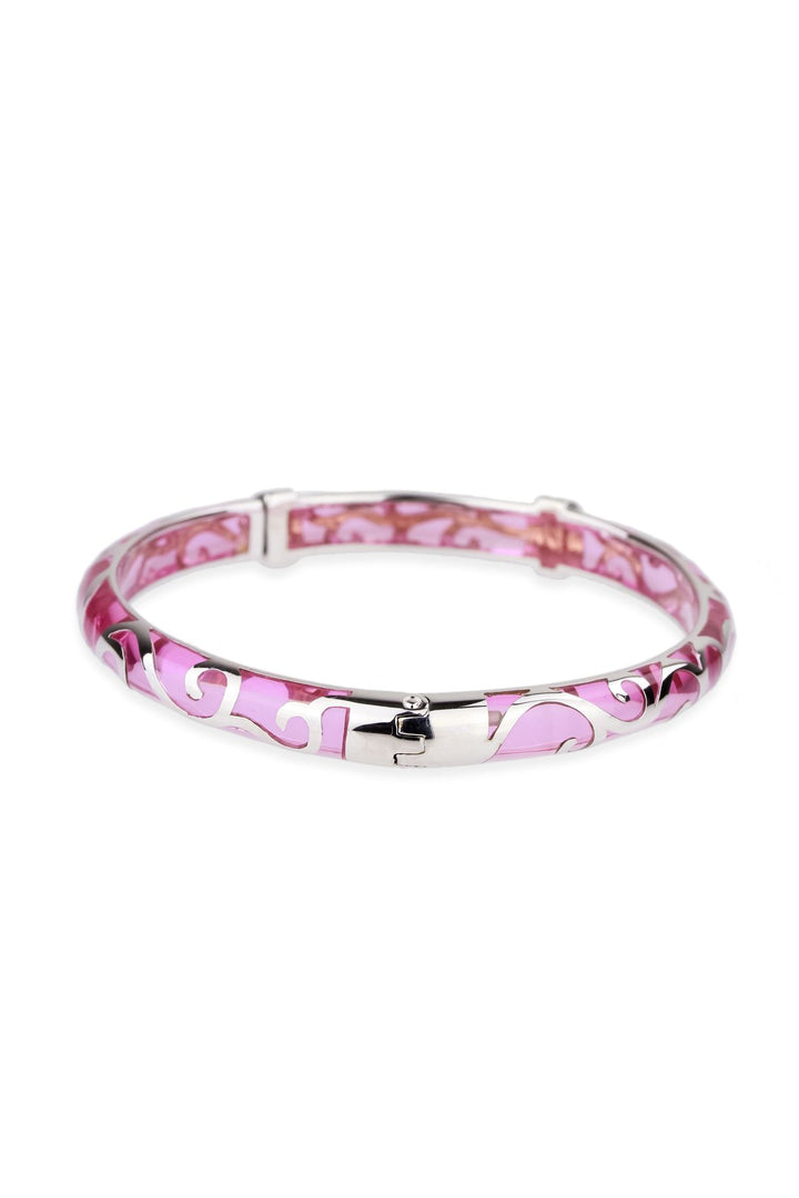 Resin Plant Line Bangle