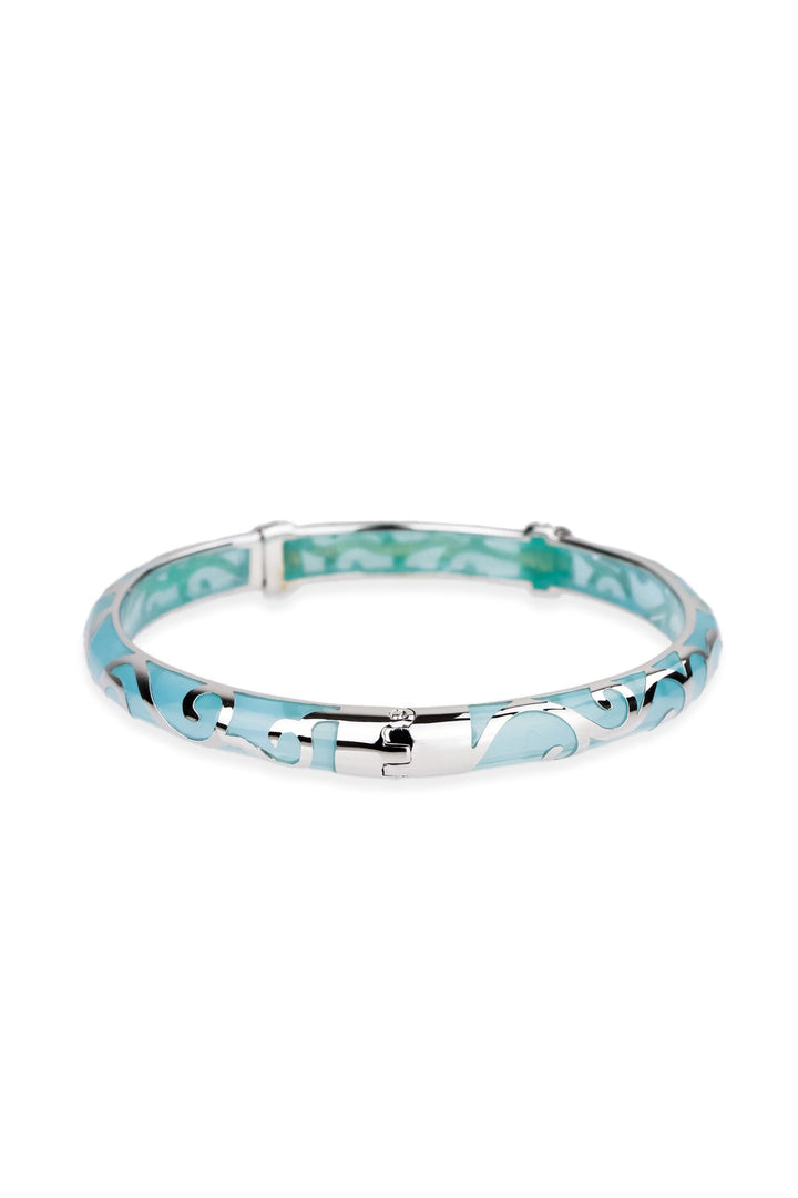 Resin Plant Line Bangle