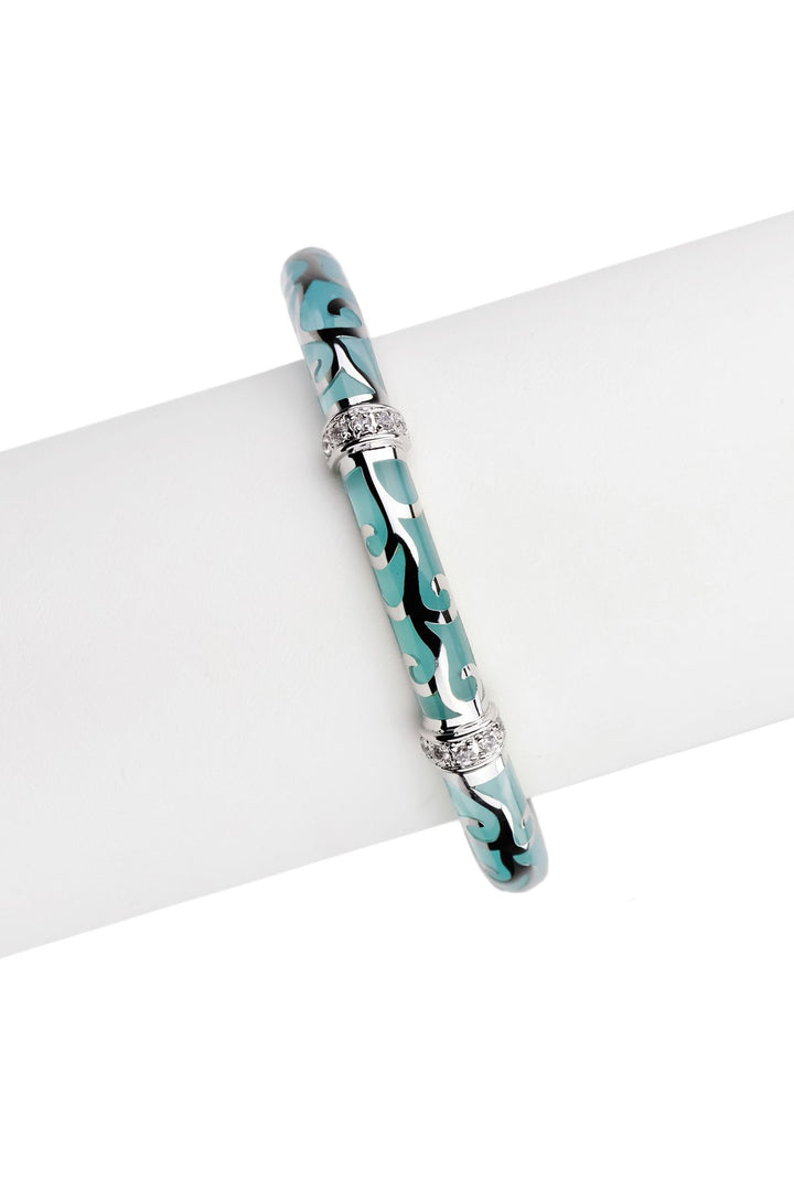 Resin Plant Line Bangle