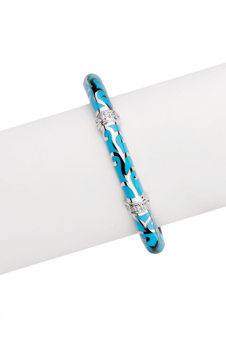 Resin Plant Line Bangle