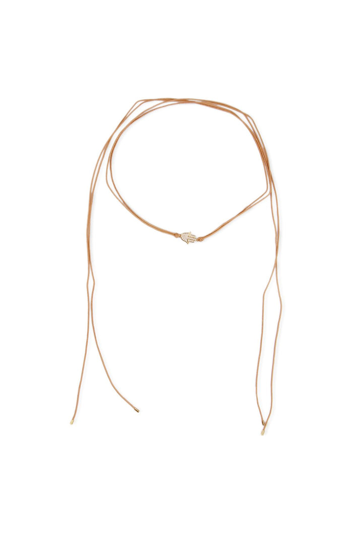 Khaki Choker Necklace