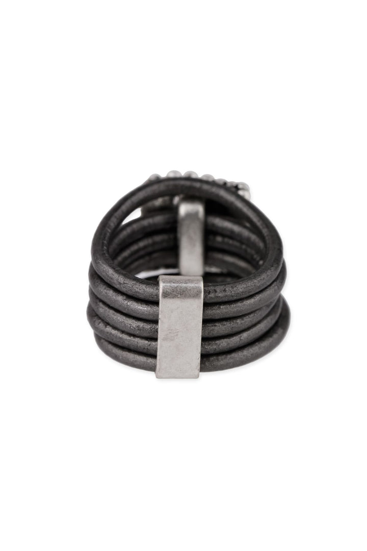 Caviar Leather Ring