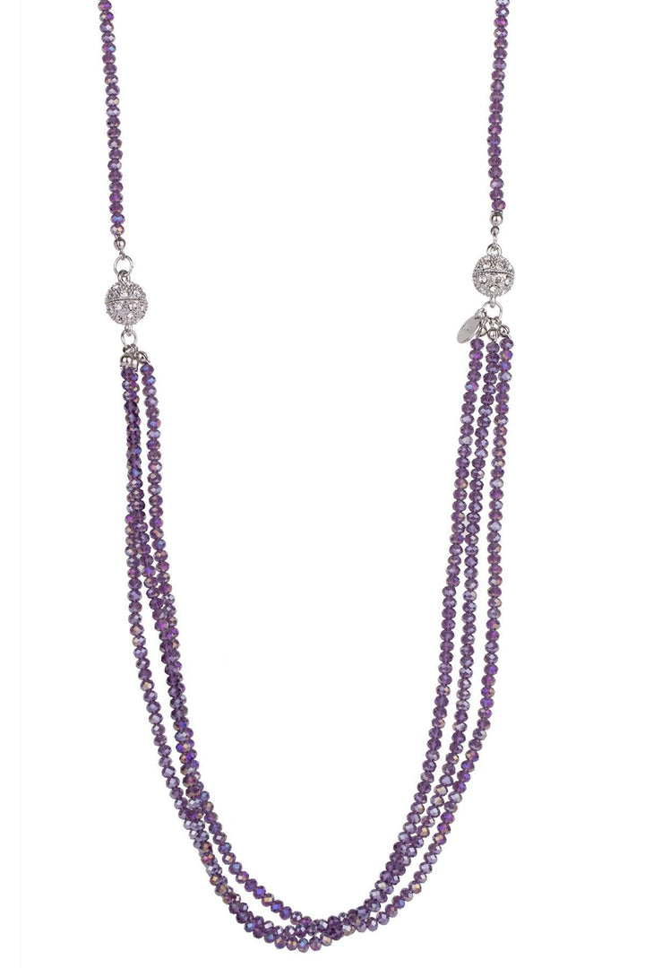 Simply Crystal Long Detachable Necklace