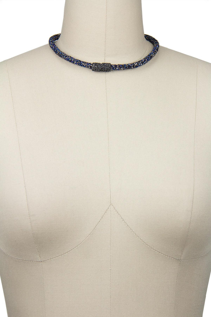 Austria Shimmer Choker Necklace
