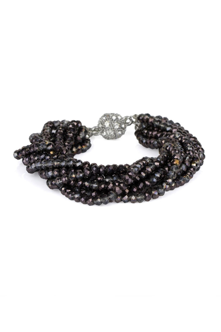 Simply Crystal Multi Strand Bracelet