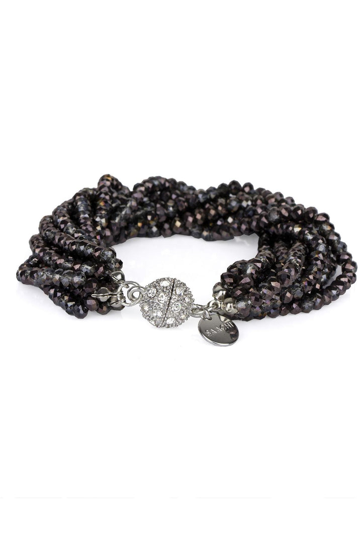 Simply Crystal Multi Strand Bracelet