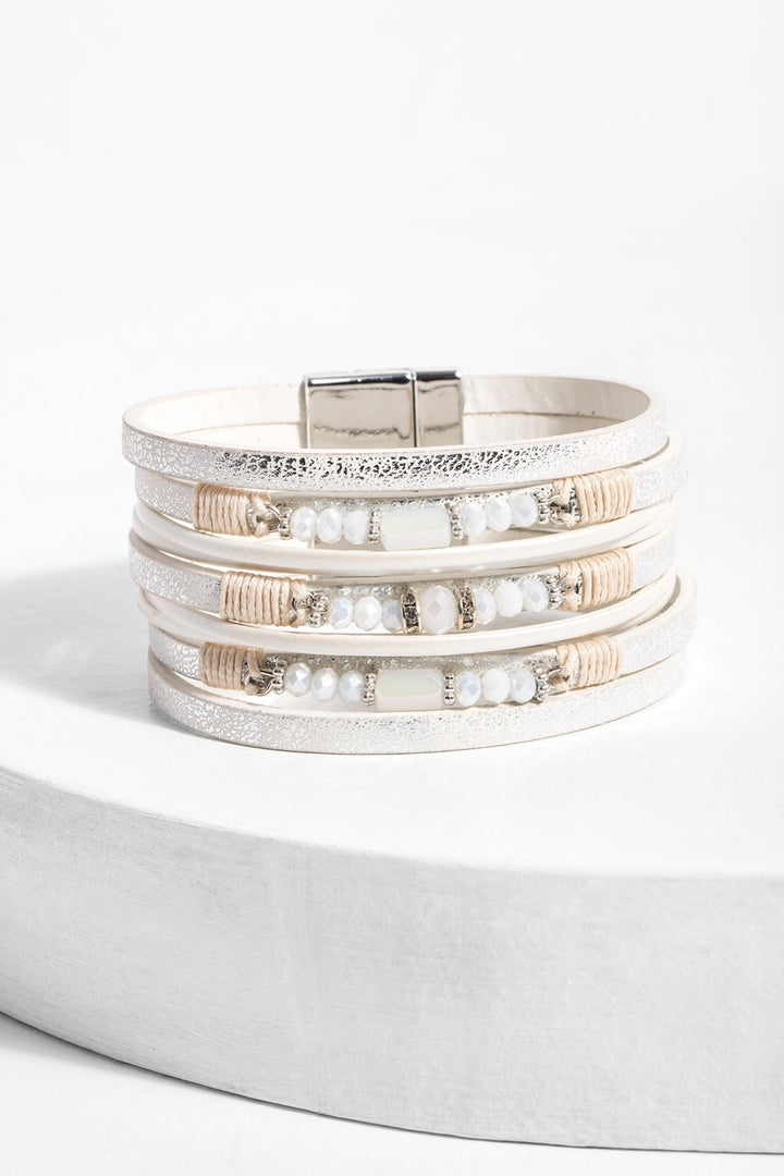 Allium Leather Bracelet