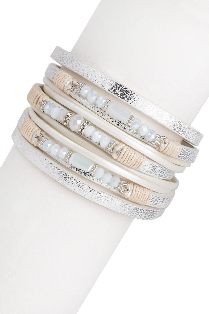 Allium Leather Bracelet