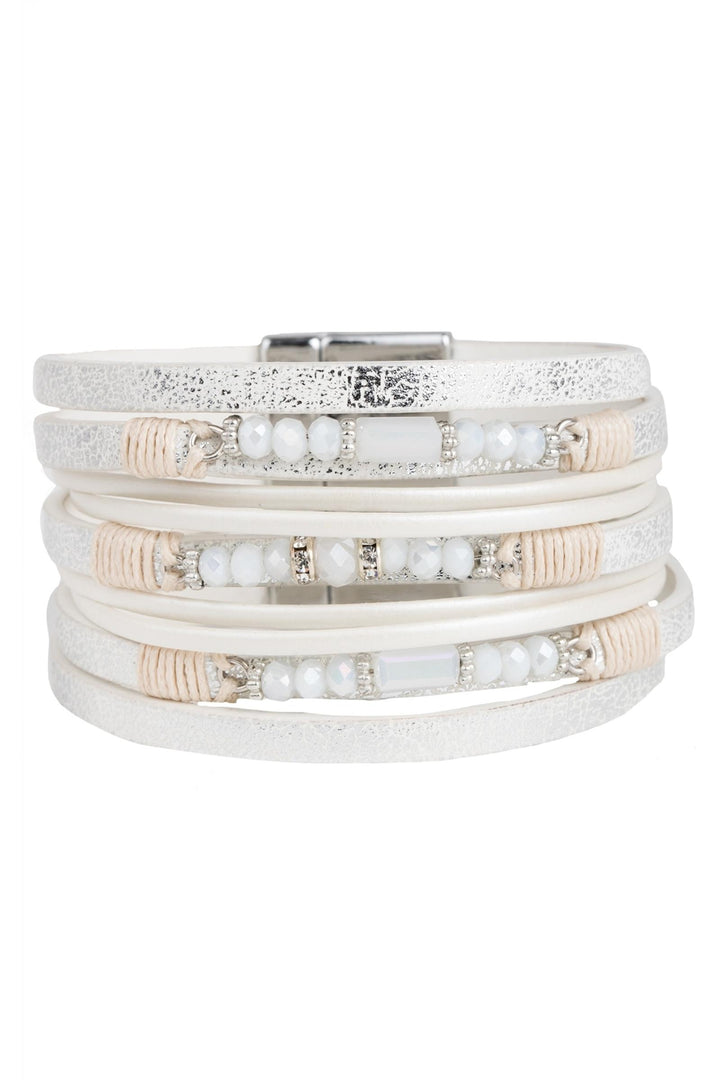 Allium Leather Bracelet
