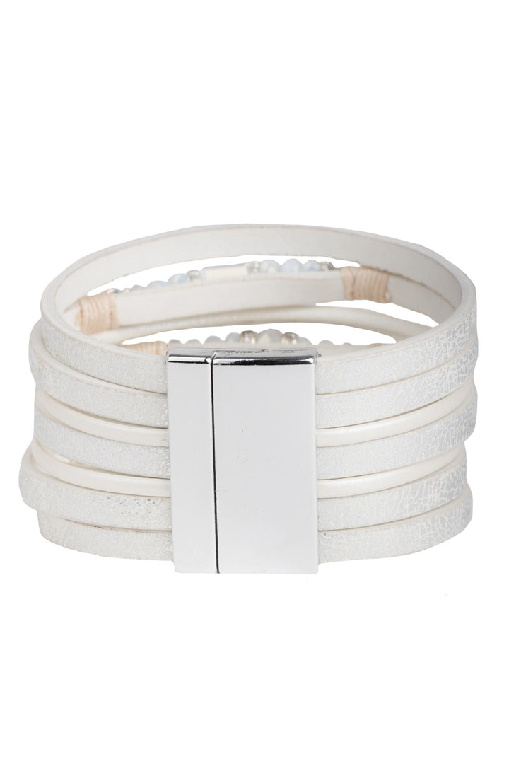 Allium Leather Bracelet