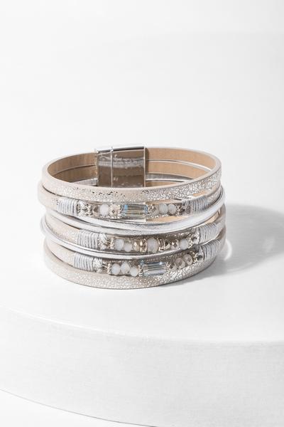Allium Leather Bracelet