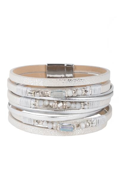 Allium Leather Bracelet