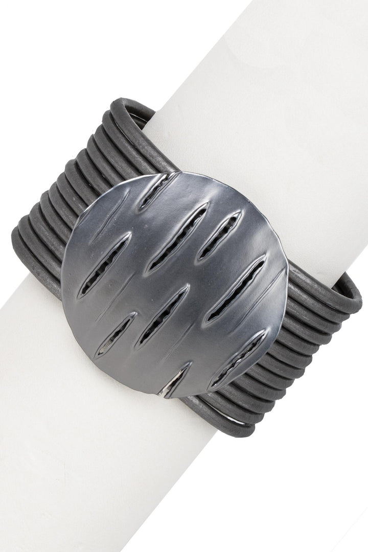 Slash Leather Bracelet
