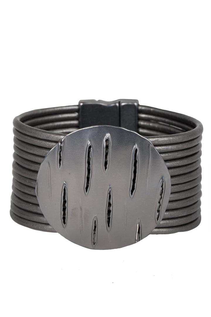 Slash Leather Bracelet