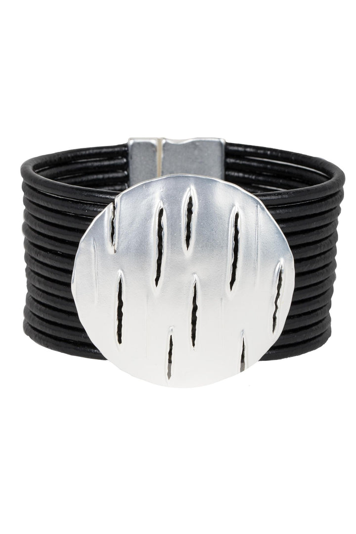 Slash Leather Bracelet