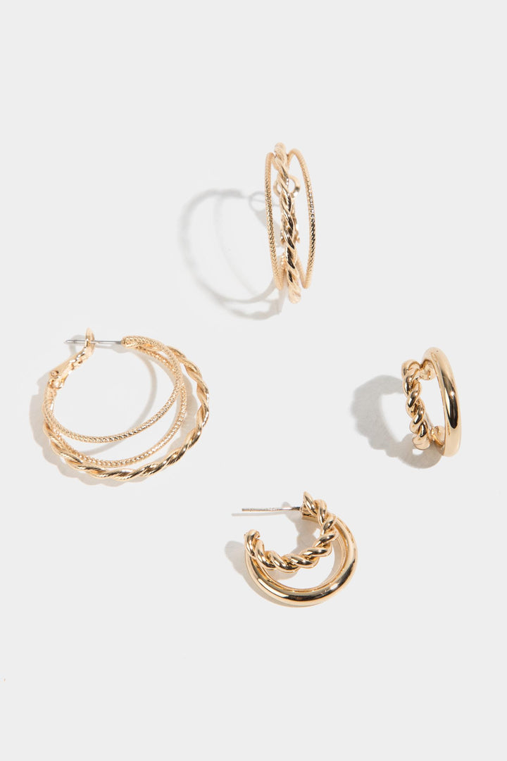 Sophie Double Hoop Earring Set