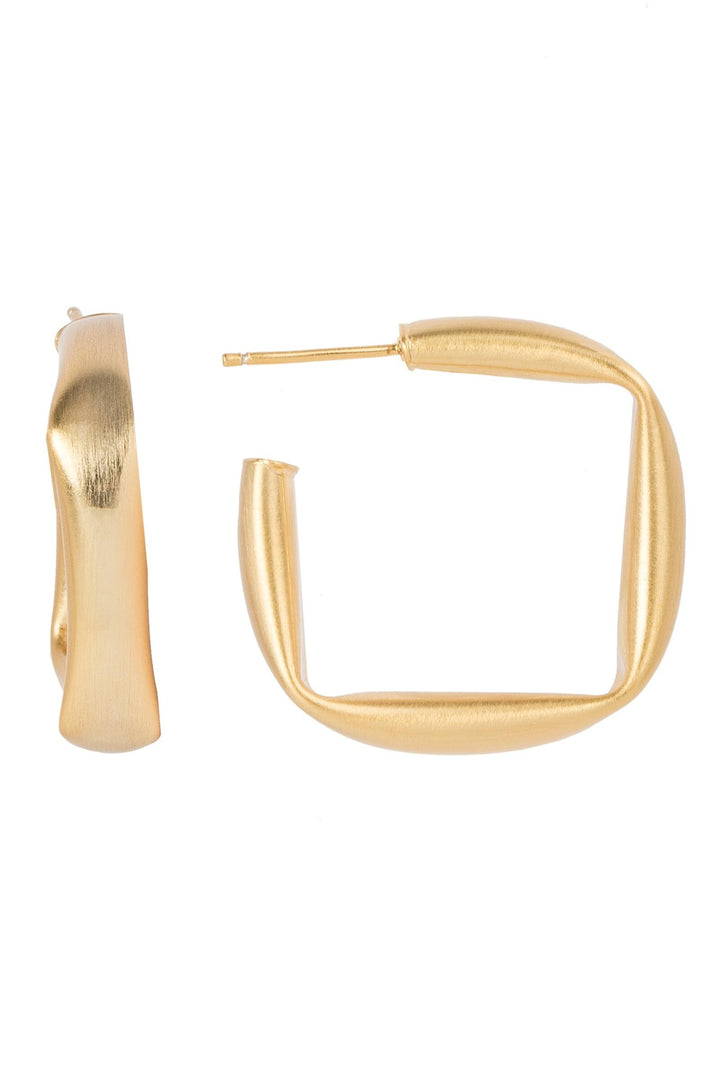 Fiona Square Hoop Earring