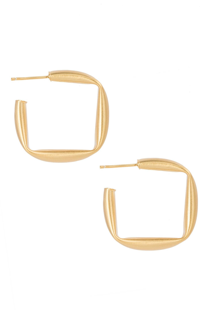 Fiona Square Hoop Earring