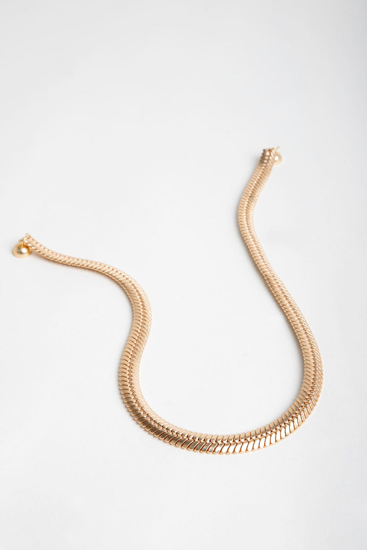 Herringbone Chain Necklace