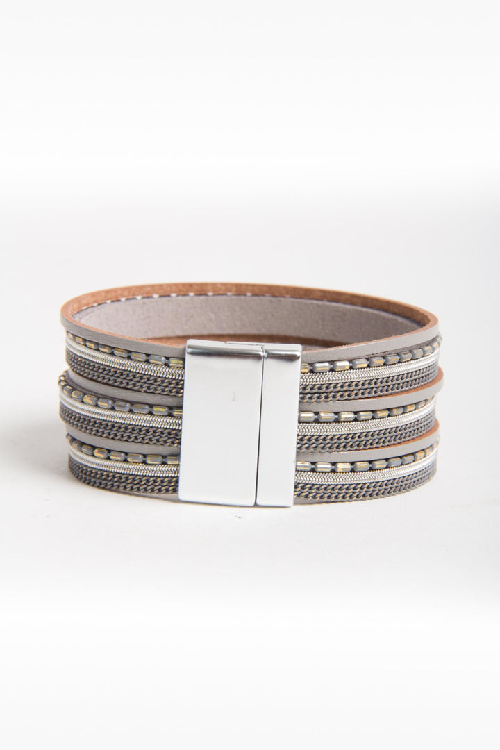 Dionne Multi-Strand Leather Bracelet