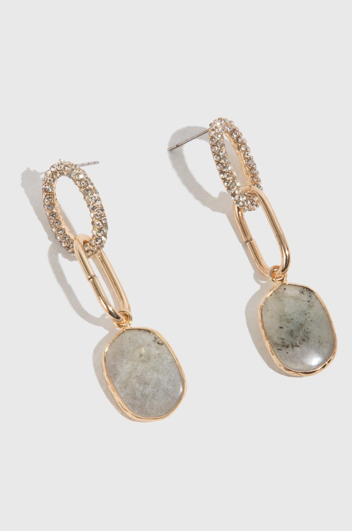 Estella Stone Dangle Earring