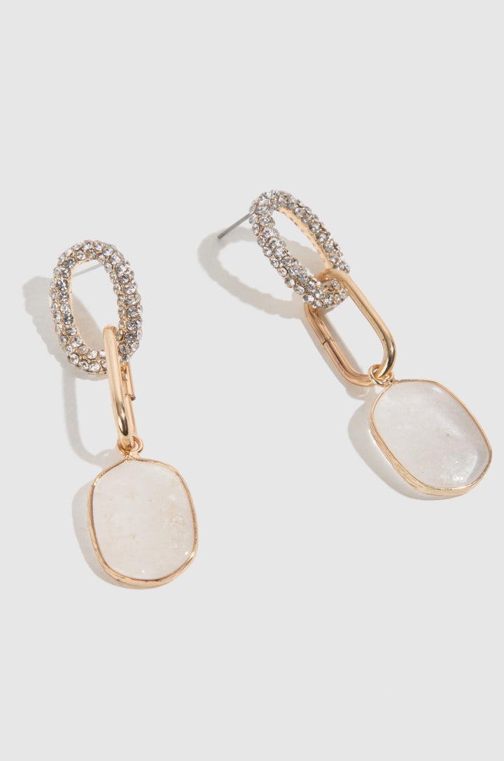 Estella Stone Dangle Earring