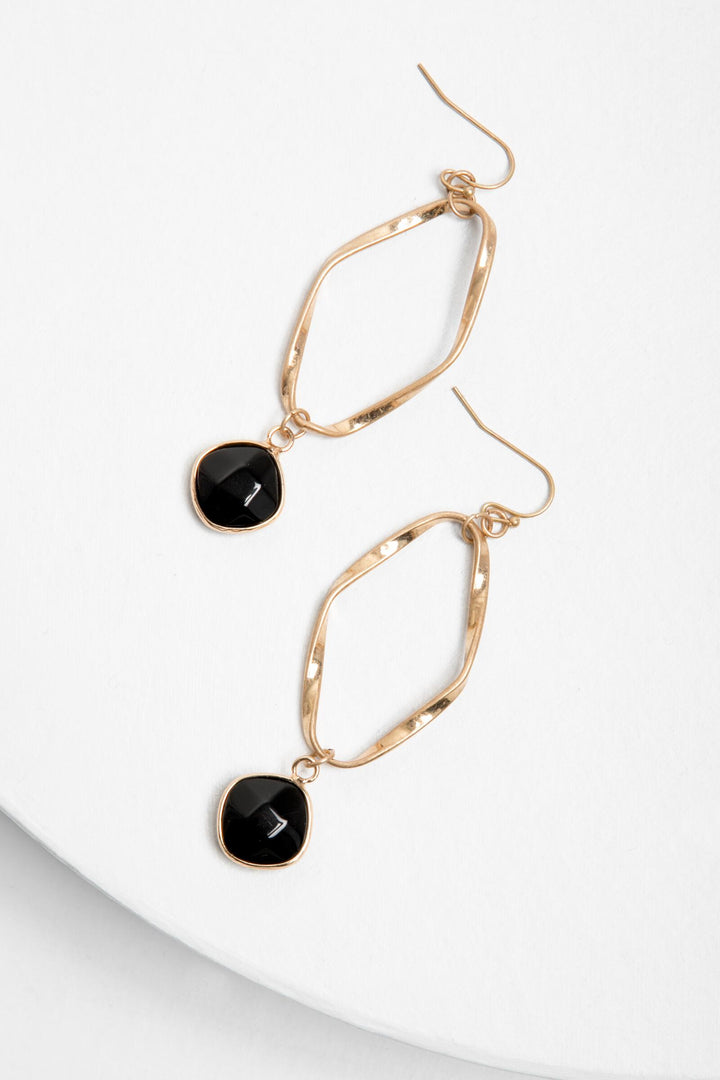 Ella Gemstone Drop Earrings