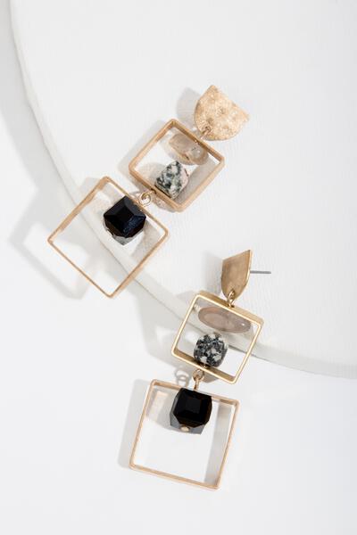 Sedona Square Earrings