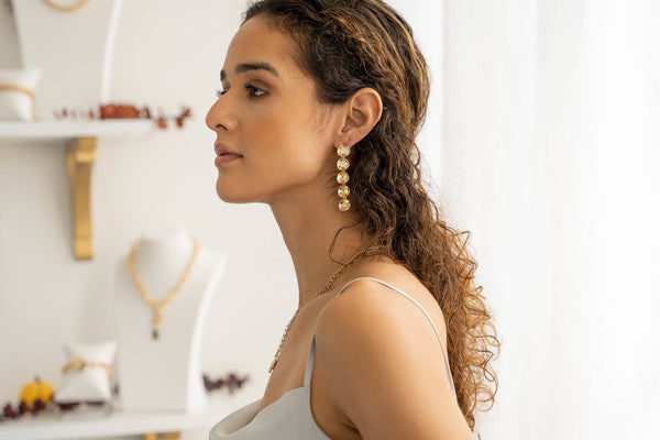 Divine Small Charm Dangle Earrings