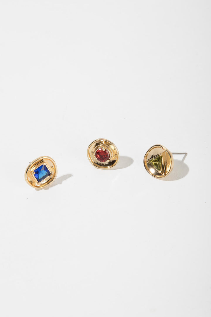 Divine Multi Stud Earring Set