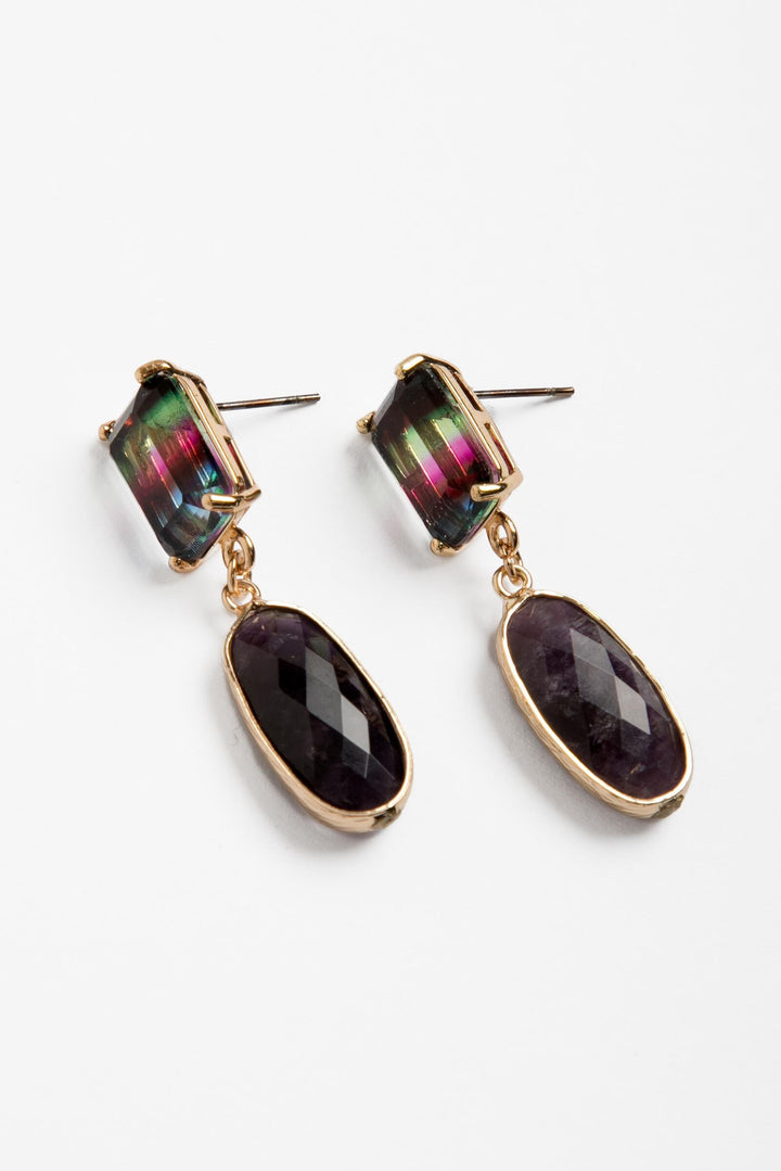 Carribean Gemstone Earrings