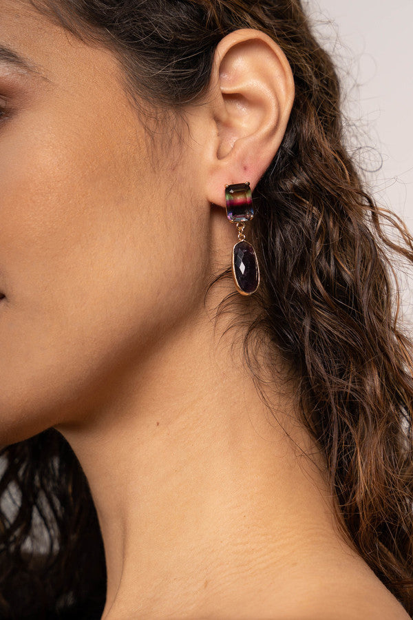 Carribean Gemstone Earrings