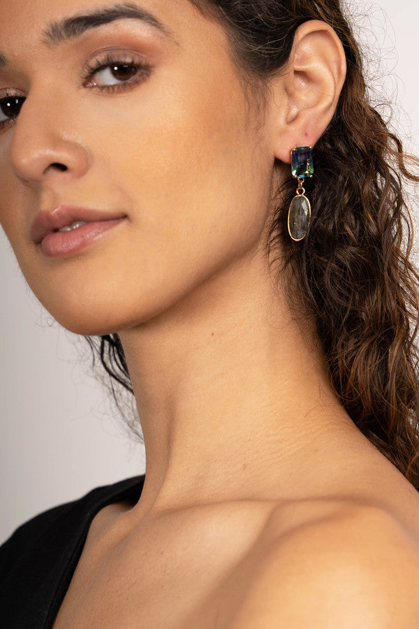 Carribean Gemstone Earrings