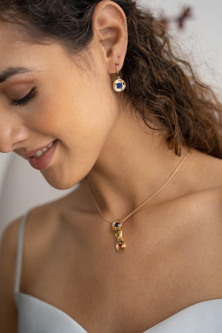 Divine Multi Charm Earrings