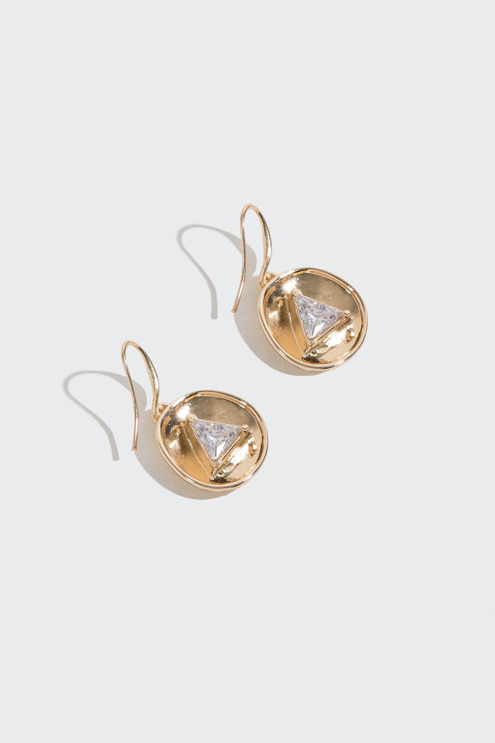 Divine Gem Drop Earrings