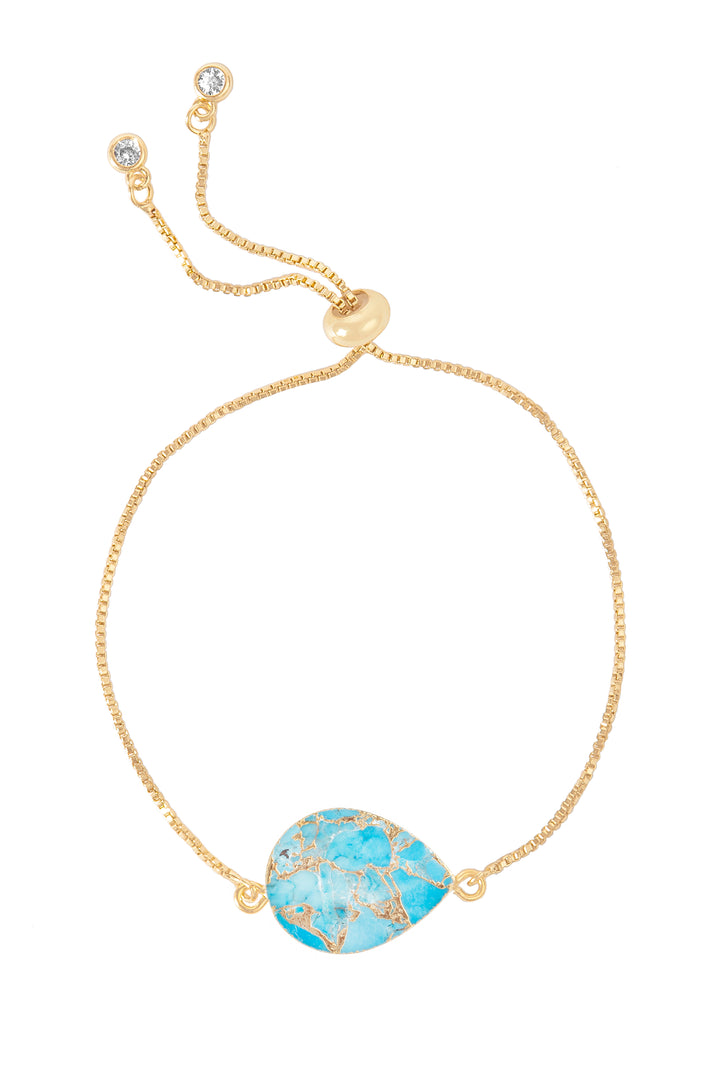 Mojave Pear Gemstone Bracelet