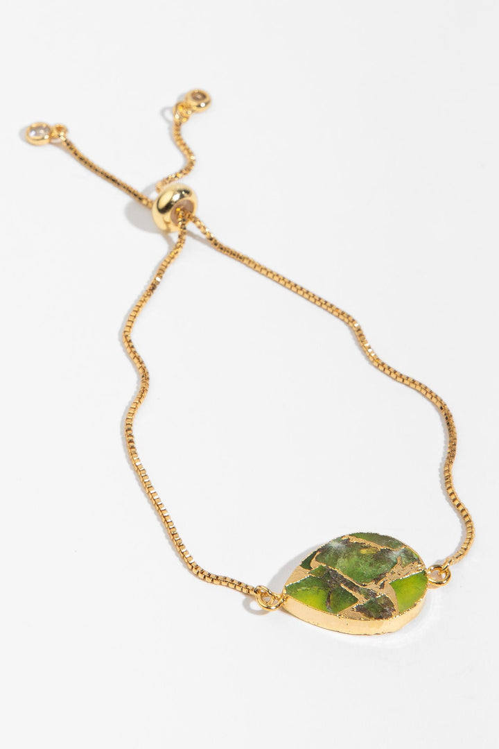 Mojave Pear Gemstone Bracelet