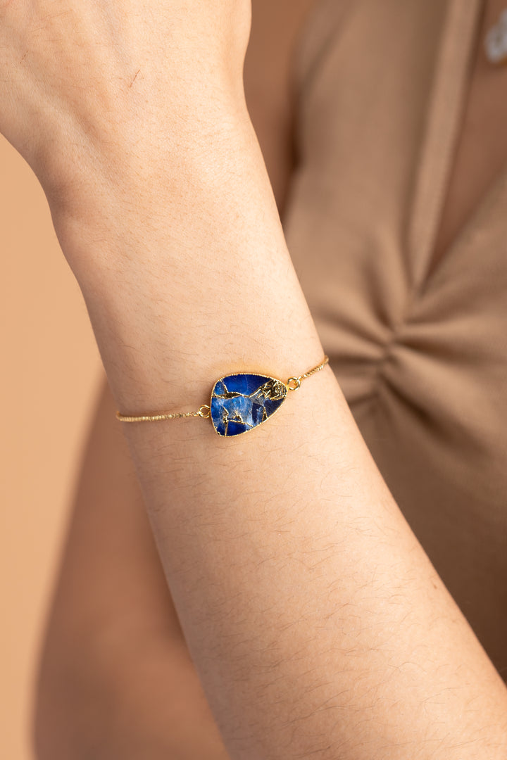 Mojave Pear Gemstone Bracelet