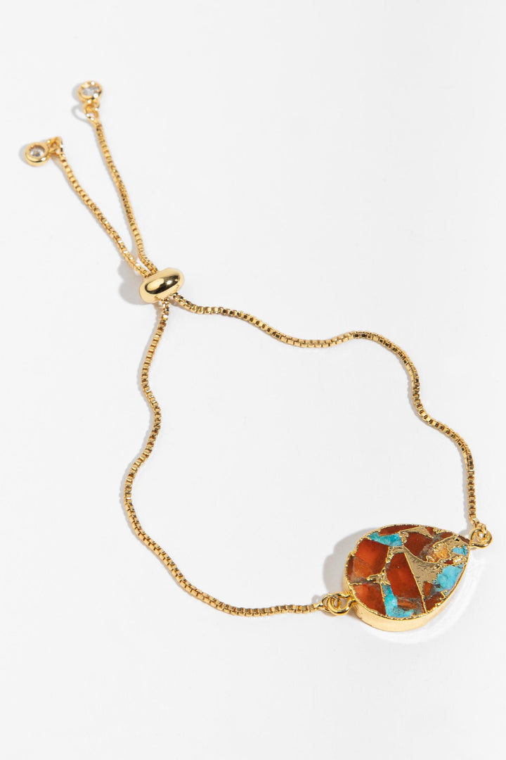 Mojave Pear Gemstone Bracelet