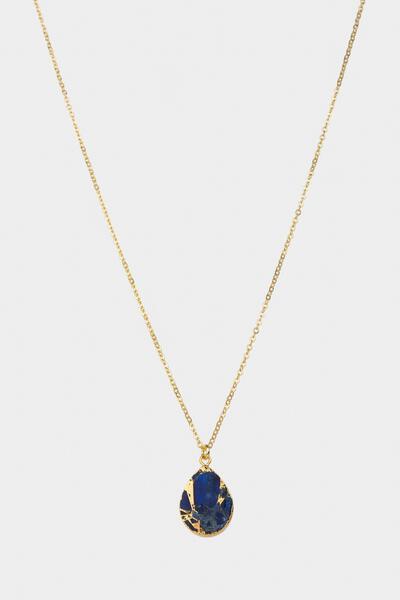 Mojave Pear Shape Gemstone Necklace