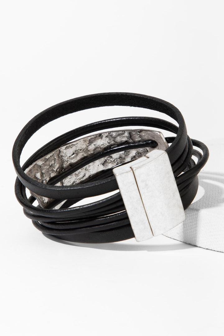 Absolute Zero Leather Bracelet