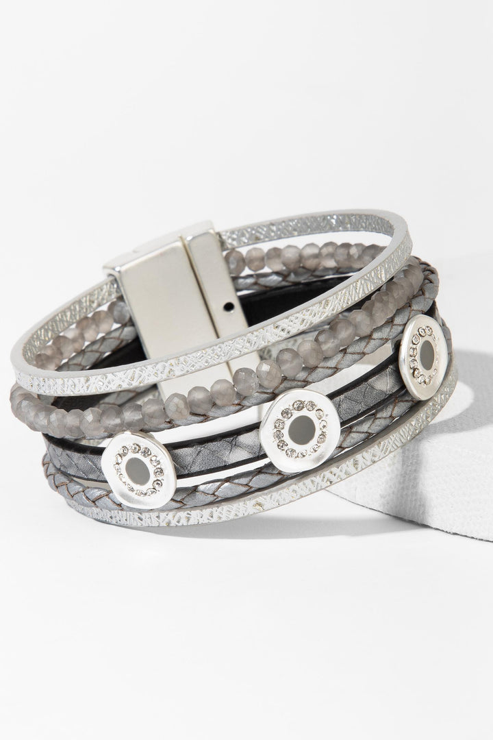 WestMoon Multi Strand Leather Bracelet