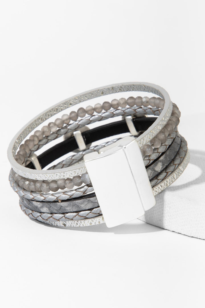WestMoon Multi Strand Leather Bracelet