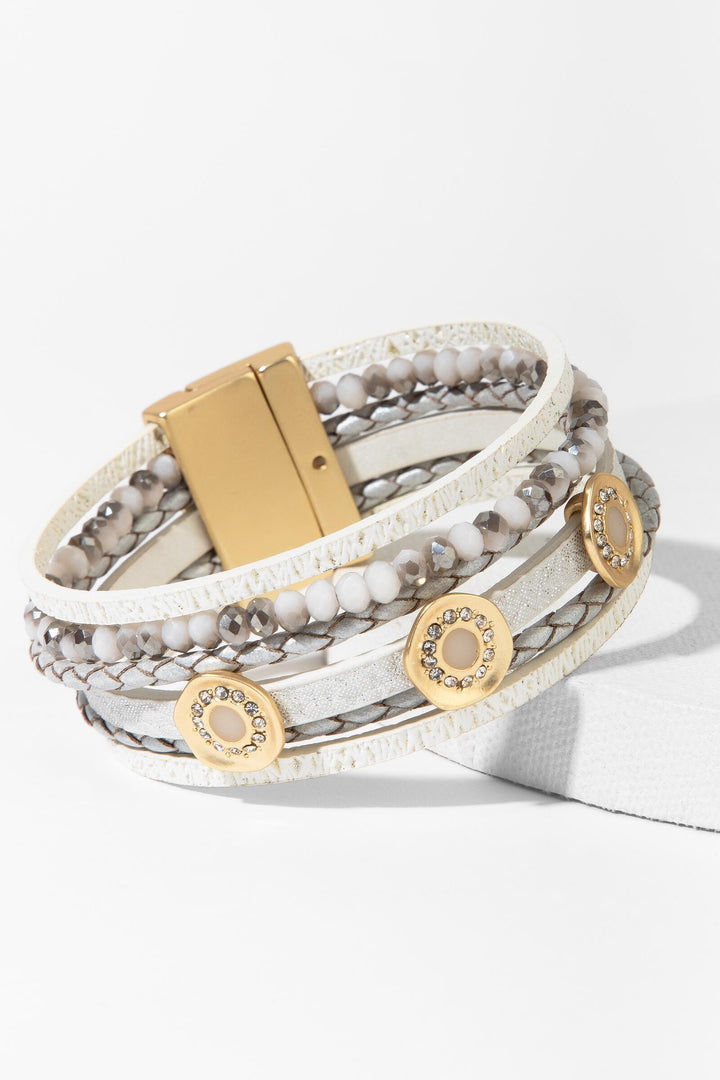 WestMoon Multi Strand Leather Bracelet