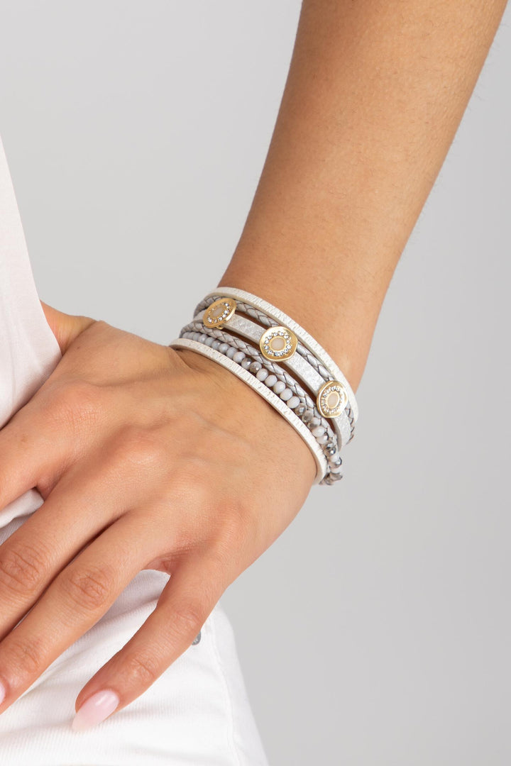 WestMoon Multi Strand Leather Bracelet